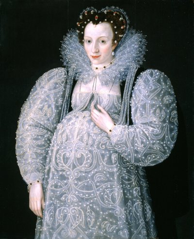 صورة لسيدة مجهولة بواسطة Marcus Garret Gheeraerts the Younger