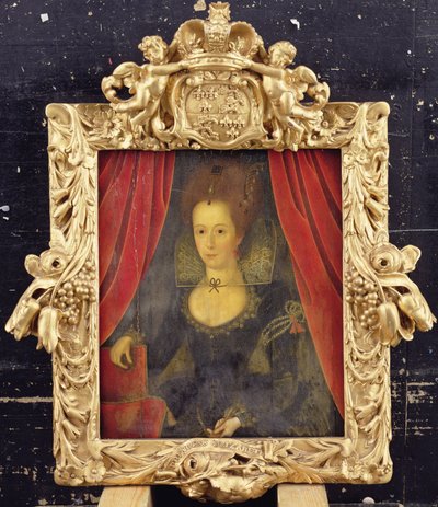 صورة لسيدة يُقال إنها الأميرة إليزابيث ، حوالي 1560 (زيت على لوحة) بواسطة ماركوس الأصغر (من أتباع) غيررت