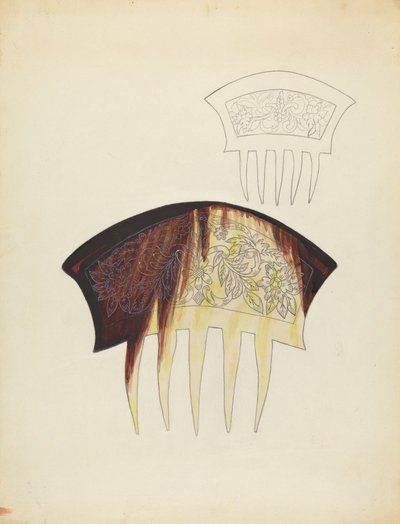 مشط ، ج. 1940. بواسطة مارجريت كونشا