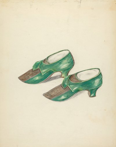 أحذية نسائية ، ج. 1940. بواسطة مارجريت كونشا
