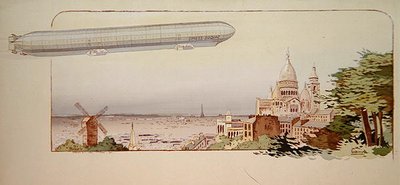 المنطاد Spiess Zodiac ، الذي نشرته Mabileau ، باريس بواسطة مارغريت (fl.1909-14) مونتو