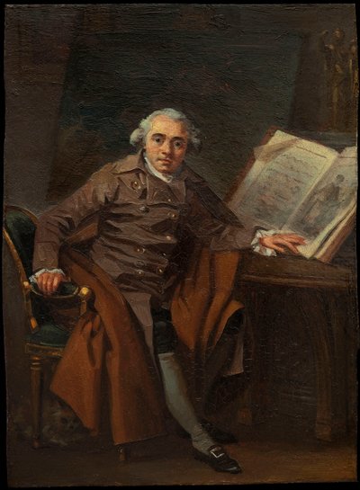 صورة جان جاك لاغرينه 1739-1821 ، ج. 1787. بواسطة مارجريت جيرارد