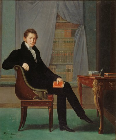 صورة جاك فرانسوا أنسيلوت 1794-1854 ، 1819. بواسطة مارغريت لويز فيرجيني أنسيلوت