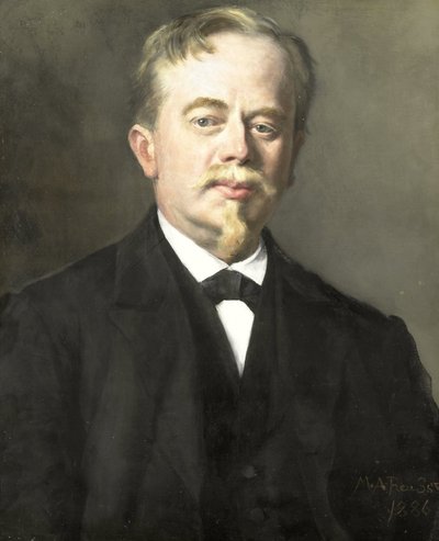 صورة لأغسطس أليبي (1838-1927) بواسطة ماري هنرييت أوغسطين رويس (برينس) (رفض الإسناد)