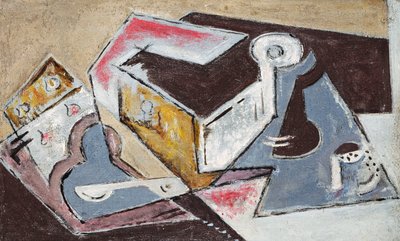 تكوين تكعيبي تكوين Cubiste ، حوالي 1918 (زيت على قماش) بواسطة ماريا بلانشارد