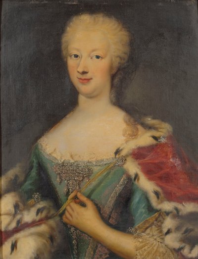 Polyxena of Hesse-Rotenburg 1706-1735 ، ملكة سردينيا ، الثلث الأول من القرن الثامن عشر. بواسطة ماريا جيوفانا كليمنتي