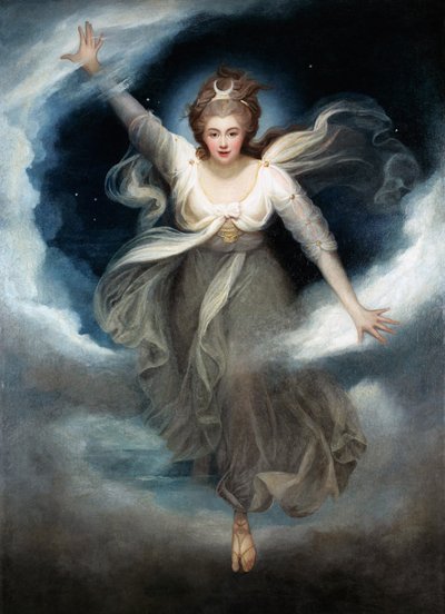 جورجيانا بدور سينثيا من فيلم Faerie Queene لسبنسر بواسطة ماريا هادفيلد كوسواي