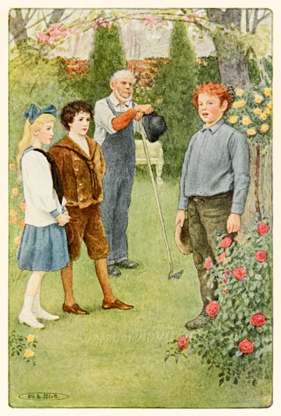 "الحمد لله الذي تنبع منه كل النعم" من The Secret Garden بقلم فرانسيس هودجسون بورنيت (1849-1924) بواسطة ماريا لويز كيرك