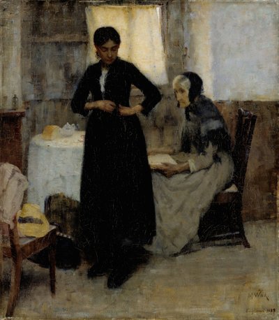 خارج العالم ، 1889. بواسطة ماريا ويك