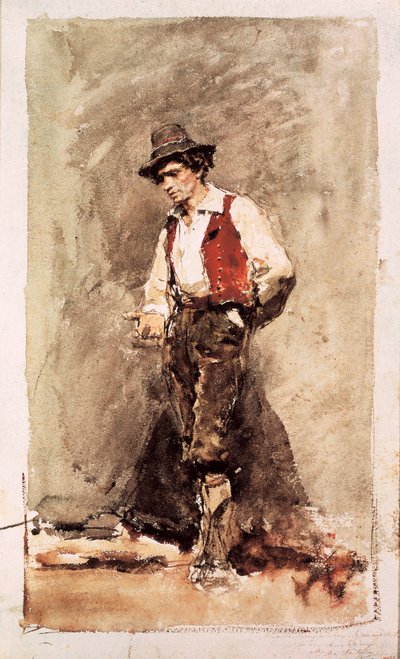 كالابريا. لوحة مائية لماريانو فورتوني (1838-1874). 1868. برشلونة. المتحف الوطني للفنون في كاتالونيا. بواسطة ماريانو فورتوني