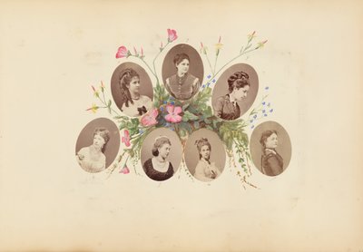 ألبوم مدام ب ، 1870. بواسطة ماري بلانش هينيل فورنييه