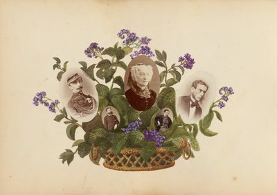 ألبوم مدام ب ، 1870. بواسطة ماري بلانش هينيل فورنييه