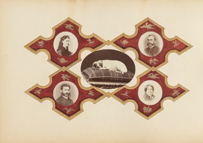 ألبوم مدام ب ، 1870. بواسطة ماري بلانش هينيل فورنييه