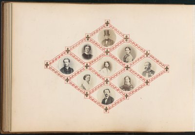 ألبوم مدام ب ، 1870. بواسطة ماري بلانش هينيل فورنييه
