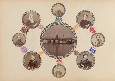 ألبوم مدام ب ، 1870. بواسطة ماري بلانش هينيل فورنييه