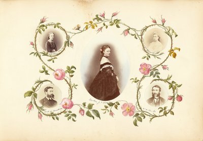 ألبوم مدام ب ، 1870. بواسطة ماري بلانش هينيل فورنييه