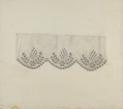 حواف مطرزة ، ج. 1938. بواسطة ماري فامولارو