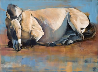 يوم السماء الزرقاء ، (Przewalski) ، 2014 ، بواسطة Mark Adlington