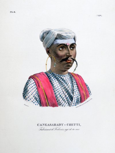 صانع قماش ، عمره 42 ، 1828 بواسطة Marlet et Cie