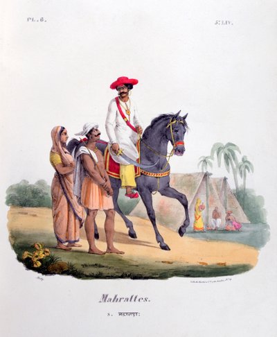 Marathas ، 1828 بواسطة Marlet et Cie
