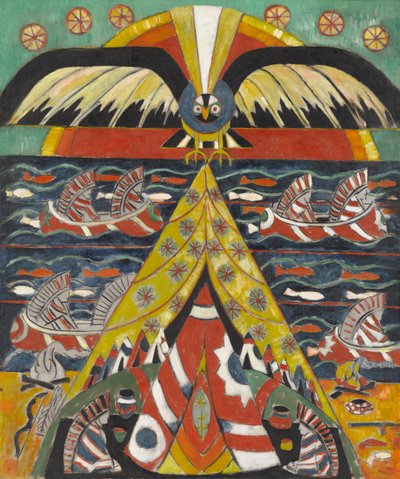الخيال الهندي ، 1914 بواسطة Marsden Hartley