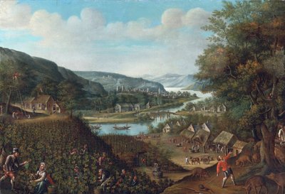 الخريف par Valckenborch ، مارتن فان (1535-1612). زيت على قماش ، الحجم: 88.3x129.5 ، مجموعة خاصة بواسطة مارتن فان فالكنبورش