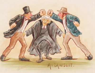 دعوى (ألوان مائية) بواسطة مارتن 