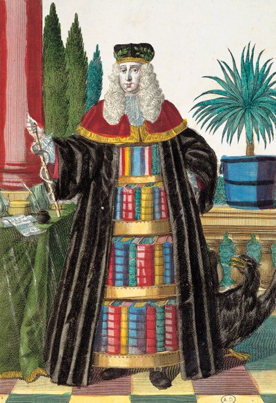 دكتور ، نقش من Assemblage des nouveau manouvries habilles بواسطة Martin Engelbrecht (1684-1756) ، ألمانيا بواسطة مارتن إنجلبرخت