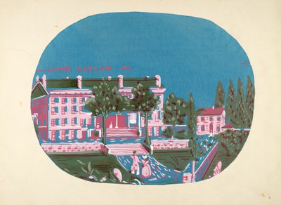 Bandbox Design Deaf and Dumb Asylum ، ج. 1939. بواسطة مارتن بارتيكا