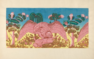 Bandbox Design Eagle and Rabbit ، ج. 1936. بواسطة مارتن بارتيكا
