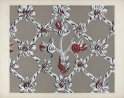 تفاصيل جدار مرسومة باليد ، ج. 1938. بواسطة مارتن بارتيكا