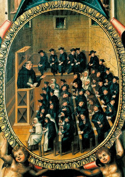 محاضرة في جامعة سالامانكا بواسطة مارتن دي سيرفيرا