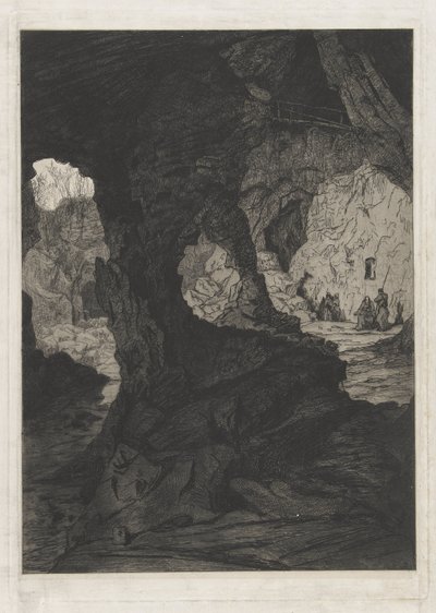 منظر لكهف بواسطة Martinus Antonius Kuytenbrouwer Jr.