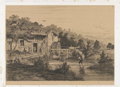 طاحونة الماء بواسطة Martinus Antonius Kuytenbrouwer Jr.
