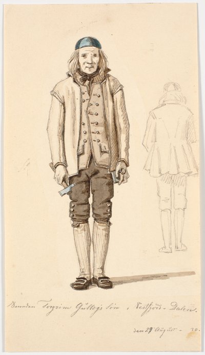 ابن الحداد Torgrim Gullog في وادي Vestfjord بواسطة مارتينوس روربي
