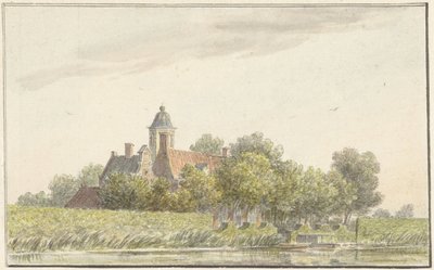 حديقة الطاووس على أمستل بواسطة Martinus van der Jagd