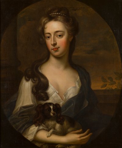 صورة لأورسولا ماثيوز ، ليدي بريدجمان (1673-1719) ، حوالي 1693-99 (زيت على قماش) بواسطة ماري (أتر. إلى) بيل