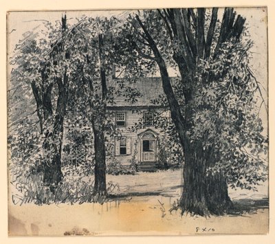رسم، بوينت لوكاوت، 1883 بواسطة ماري أ هالوك فوت