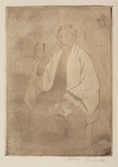 صورة لأم الفنان ، ج. 1889-1890. بواسطة ماري كاسات