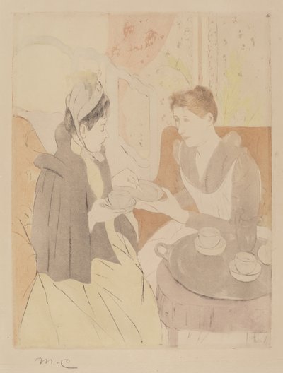 حفلة شاي بعد الظهر ، 1890-1891. بواسطة ماري كاسات