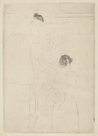 جمع الفاكهة ، ج. 1893. بواسطة ماري كاسات