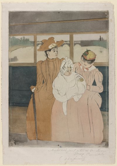 في بافي ، 1890-1891. بواسطة ماري كاسات