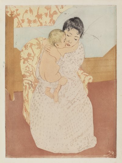 مداعبة الأمهات ، 1890-1891. بواسطة ماري كاسات