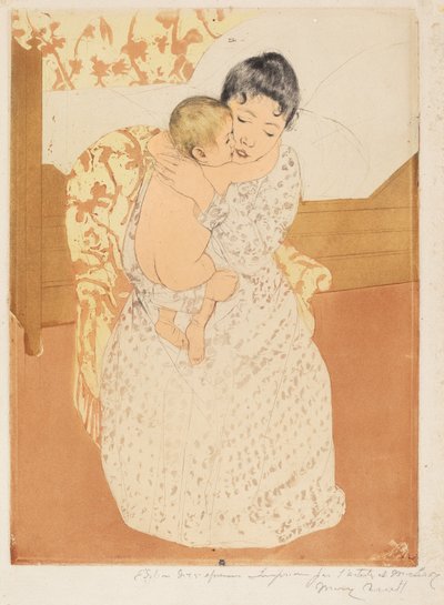 مداعبة الأمهات ، 1890-1891. بواسطة ماري كاسات