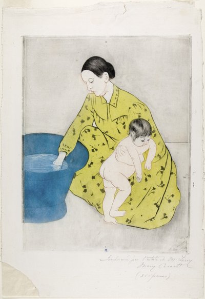 الحمام ، 1890-1891 بواسطة ماري كاسات