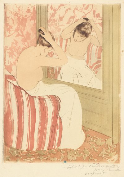 الحلاق ، 1890-1891. بواسطة ماري كاسات