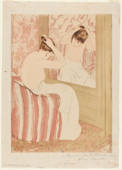 الكوافير ، 1890-1891. بواسطة ماري كاسات