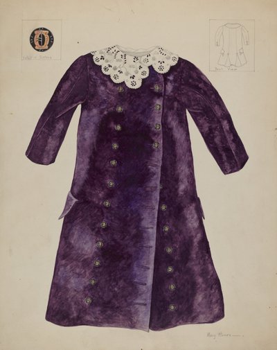 معطف الطفل ، ج. 1937. بواسطة ماري إي هيومس