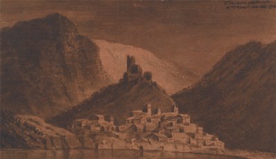 Tournon مقابل Teint على نهر الرون بواسطة ماري هاركورت