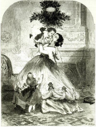 "تحت الهدال" لأخبار لندن المصورة ، 1865 (النقش) بواسطة ميسون جاكسون